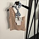 Dior Oblique Asymmetric One-Shoulder Top with Twilly Scarf