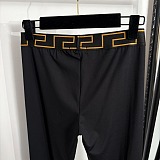 Versace Medusa Band High-Waisted Leggings