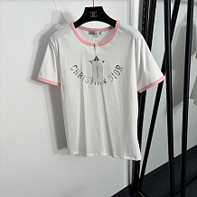 Dior  T-Shirt with Embroidered Logo