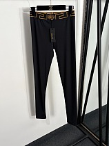 Versace Medusa Band High-Waisted Leggings