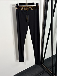 Versace Medusa Band High-Waisted Leggings