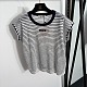 Miu Miu Striped Cotton T-shirt