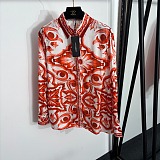 Dolce & Gabbana Majolica Print Shirt and Maxi Skirt Set