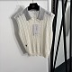 Dior Cable-Knit Polo Vest