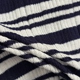 Miu Miu Striped Knit Top