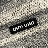 Miu Miu Striped Knit V-neck Polo Shirt