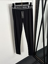 Dolce & Gabbana Logo Band High-Waisted Leggings