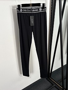 Dolce & Gabbana Logo Band High-Waisted Leggings