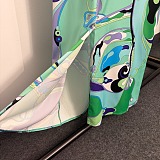 PUCCI Orchidee Print Silk Crêpe De Chine Long Slip Dress