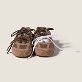 New Balance X Miu Miu 530 SL suede and mesh sneakers in Hazelnut