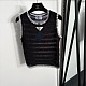 Sheer/Semi-transparent Knit Vest