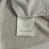 Gucci   Luxury White GG Monogram Jacquard Cotton Tee