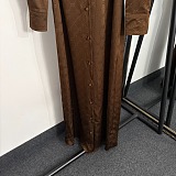 Gucci Interlocking G Belted Silk Satin Shirt Dress