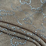 Gucci Lurex Metallic GG Monogram Knit Vest