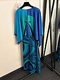 Pucci Layered Printed Silk-twill Maxi Dress