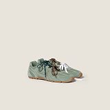 New Balance X Miu Miu 530 SL suede and mesh sneakers
