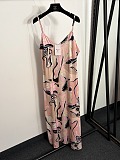 Pucci Orchidee Silk Maxi Dress