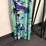 PUCCI Orchidee Print Silk Crêpe De Chine Long Slip Dress
