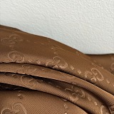 Gucci Interlocking G Belted Silk Satin Shirt Dress