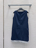 Prada Classic A-Line Silhouette Mini Dress