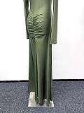 Helsa Natasha Ruched Dress