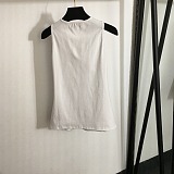Loewe Pebble Ribbed-Knit Cotton Jersey Top