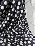 Saint Laurent Ruched Dress in Dotted Tulle