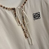 Celine Crystal Embellishments Tee Top