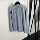 ACNE STUDIOS Printed hemp and cotton-blend jersey T-shirt