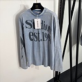 ACNE STUDIOS Printed hemp and cotton-blend jersey T-shirt