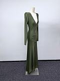 Helsa Natasha Ruched Dress