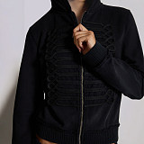 Black Military Monster Hoodie
