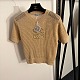 Loewe Slim Knit Sheer Tee Top