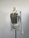 Grey Golden Drummer Hoodie