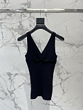 Saint Laurent CASSANDRE Tank Top in Ribbed