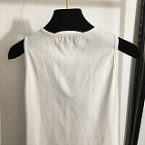Loewe Pebble Ribbed-Knit Cotton Jersey Top