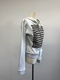 Grey Golden Drummer Hoodie