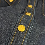 Celine Cotton Shirt in Denim Blue