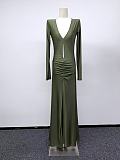 Helsa Natasha Ruched Dress