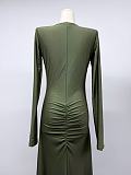 Helsa Natasha Ruched Dress