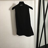 Loewe Pebble Ribbed-Knit Cotton Jersey Top