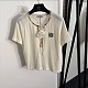 Celine Crystal Embellishments Tee Top