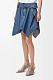 Loewe Cargo skirt in denim Blue