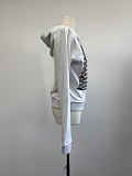 Grey Golden Drummer Hoodie