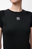 Loewe Bat Shoulder T-shirt in Black