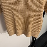 Loewe Slim Knit Sheer Tee Top