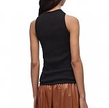 Loewe Pebble Ribbed-Knit Cotton Jersey Top