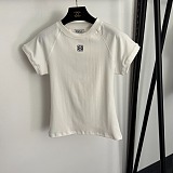 Loewe Bat Shoulder T-shirt in White