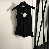 Loewe Pebble Ribbed-Knit Cotton Jersey Top