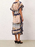 Zimmermann Scarborough Ruffle Midi Dress